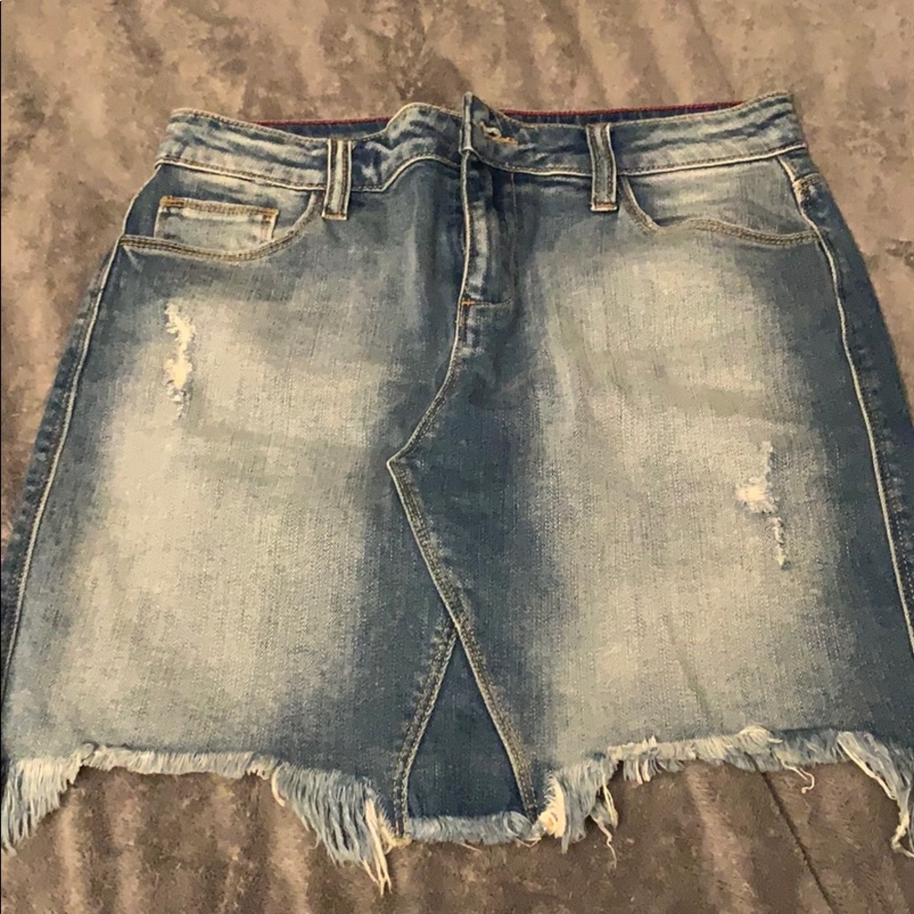 denim skirt
